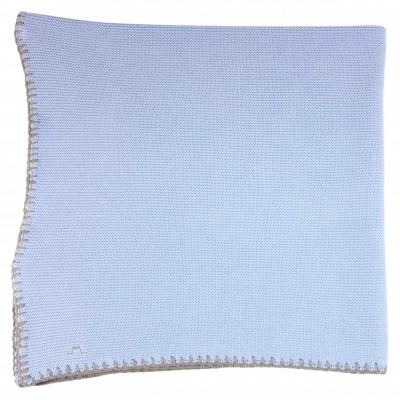baby boy knitted blanket