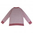 Boy Burgundy Jacquard Sweater