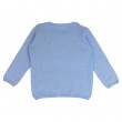Boy  Blue Sweater with a Fox Embroidered