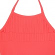 Girl pink swimsuit with fringes