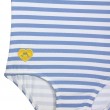Girl pink swimsuit with fringes