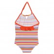 Girl pink swimsuit with fringes