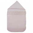 Baby nest with eyelet lace
