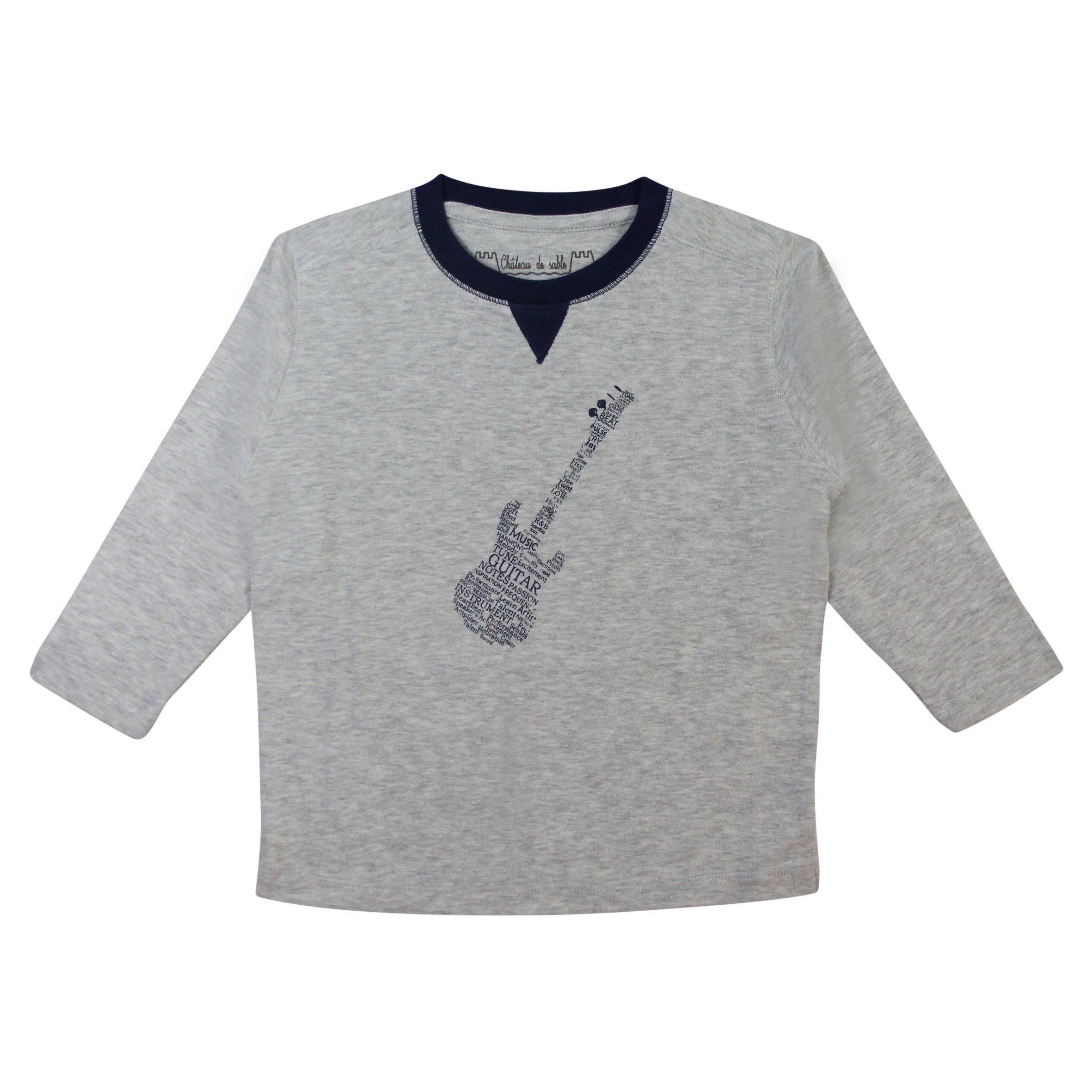Printed Long Sleeved T Shirt