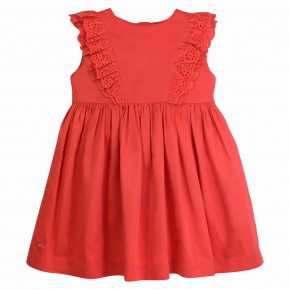 Flounce Sleeve Dress