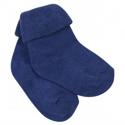 Navy Baby Socks 