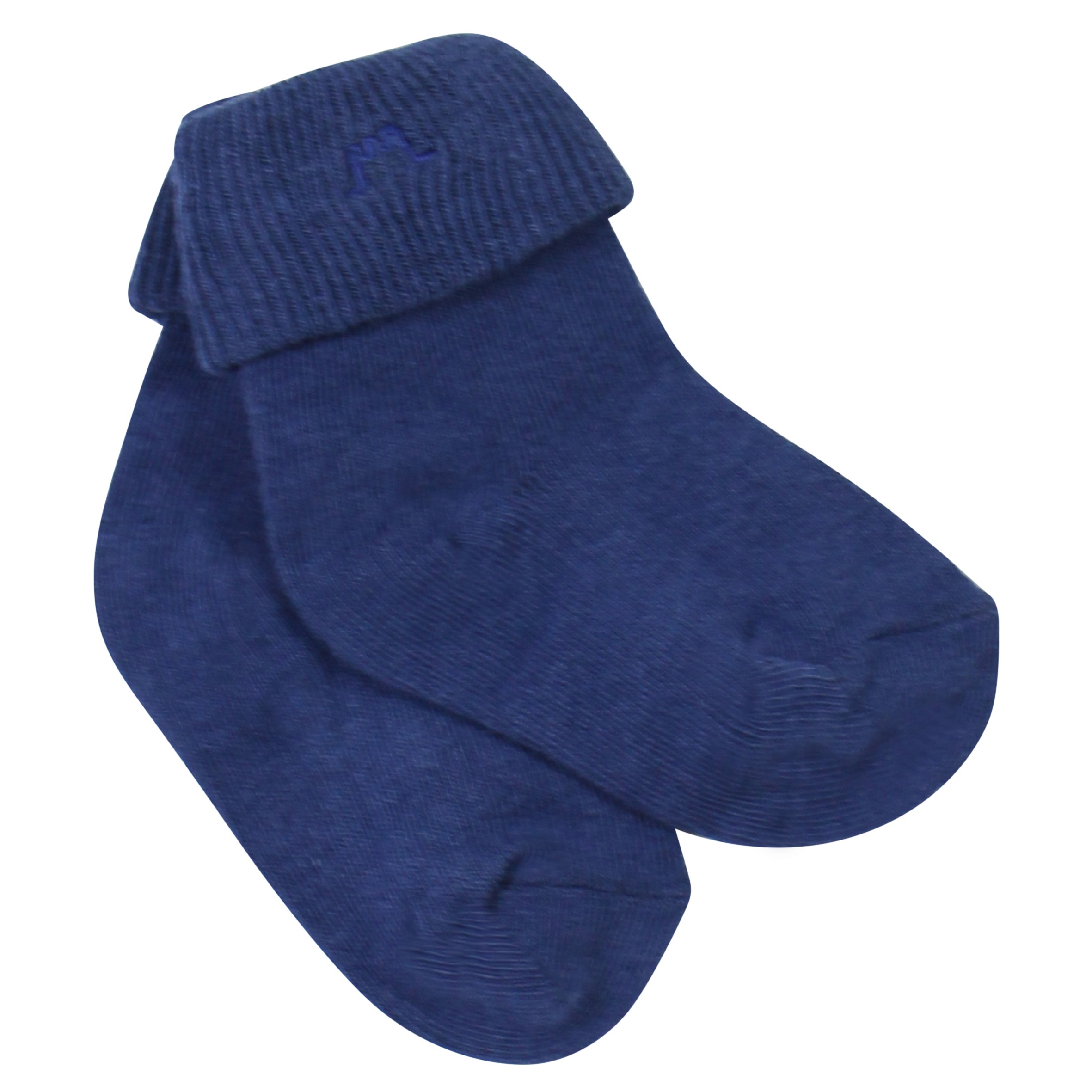 Navy Baby Socks