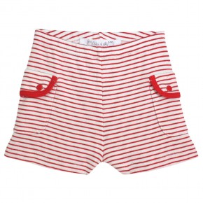 Paul Striped Cotton Shorts