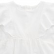 Ruffled Sleeve Cotton Dress 