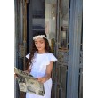 Ruffled Sleeve Cotton Dress 