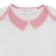 Striped Collared Bodysuit 