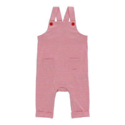 Striped Overalls 