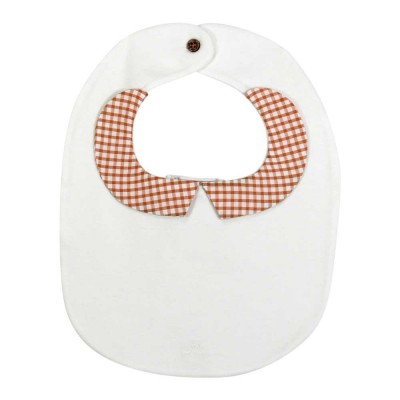 Chequered Collar Bib