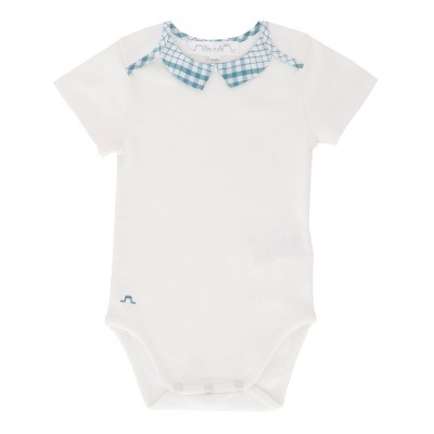 Chequered Collar Bodysuit