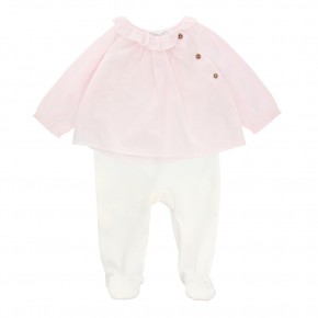 Flounce Collar Pyjamas 
