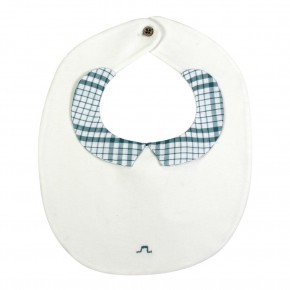 Chequered Collar Bib