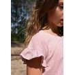 The Essentials - Flounce Sleeve Tee-shirt 