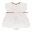Multi Colour Ribbon Romper Dress 