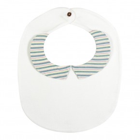 Collar Striped Bib