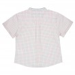 Chequered Mao Collar Shirt 