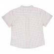 Chequered Mao Collar Shirt 