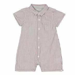 Chequered Playsuit