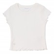 Rib Cotton Tee-shirt 