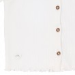 Cotton rib cardigan 