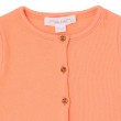 Cotton rib cardigan 