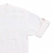 Cotton Gauze Roll up Sleeve Shirt 