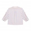Roll-up Sleeve Striped Shirt 