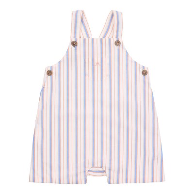 Striped Overalls