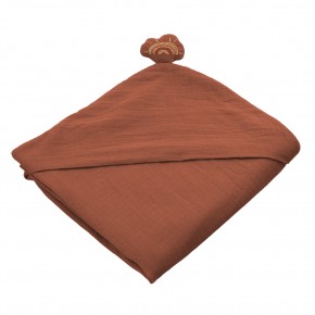 Cotton Gauze Hooded Towel