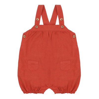 Cotton Linen Overalls