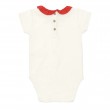 Flounce Collar Onesie