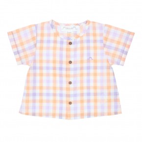 Gingham Baby Shirt