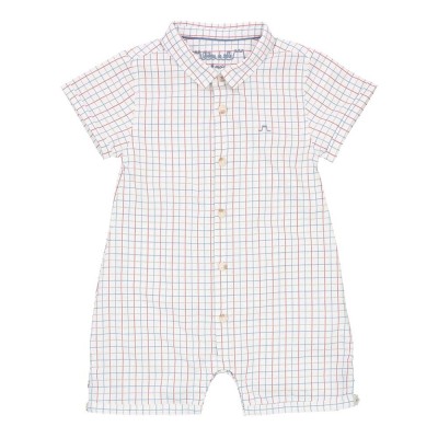 The Essentials – Chequered Playsuit