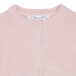 Fluffy knitted cardigan 