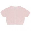 Fluffy knitted cardigan 