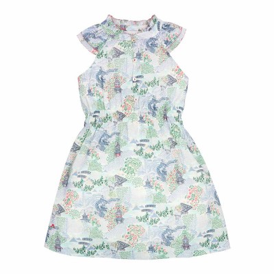 Spring Festival Printed Dress