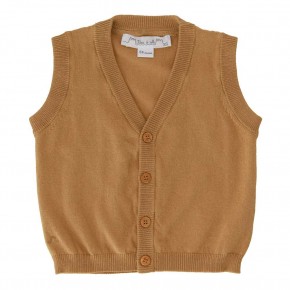 The Essentials - Sleeveless V-neck cardigan 