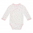 Floral print onesie