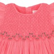 Hand embroidered smocking dress