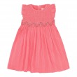 Hand embroidered smocking dress