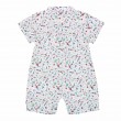 Festive printed romper