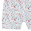 Festive printed romper