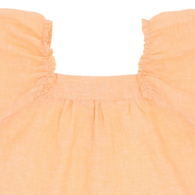 Flounce sleeve blouse