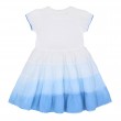 Dip-dye ombre ballerina dress
