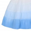 Dip-dye ombre ballerina dress
