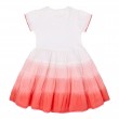 Dip-dye ombre ballerina dress
